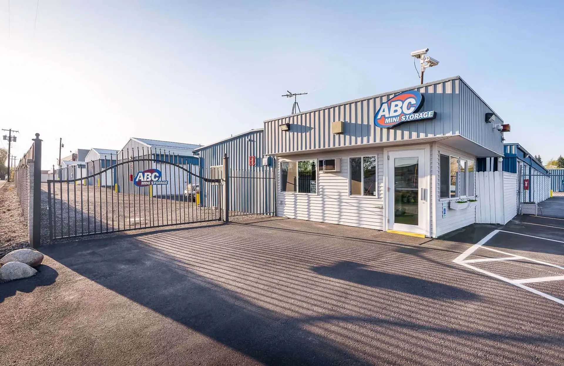 Entrance at ABC Mini Storage